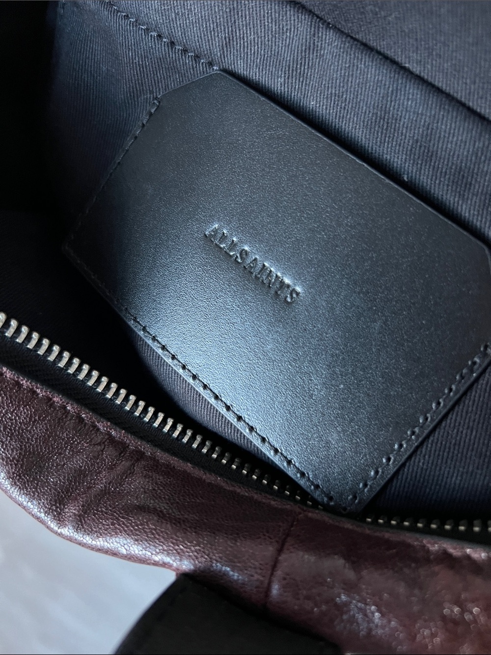 ALL SAINTS | Ares Compact Leather Cross Body - Picture 8 of 16